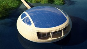خانه خورشیدی شناور